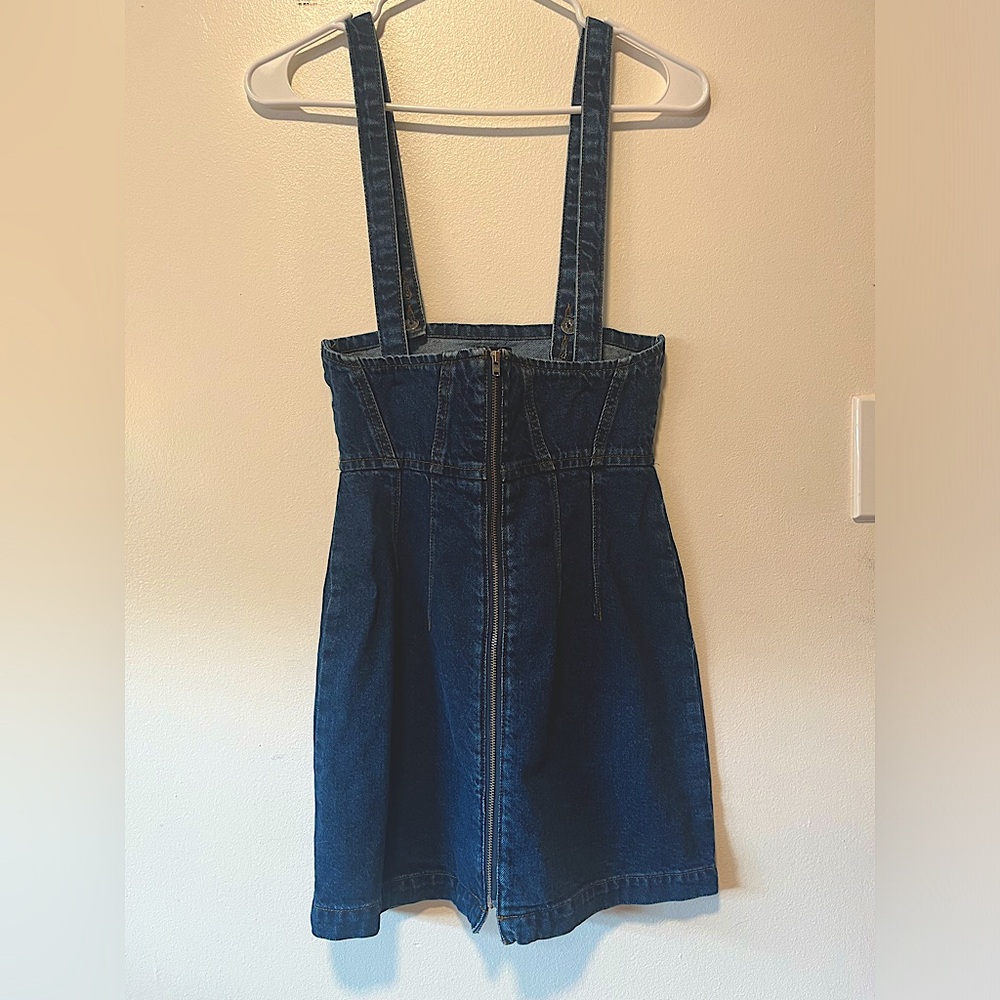 💙🩵 BDG Denim Coverall Skirt